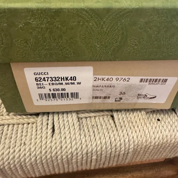 Authentic Gucci Slip on Sneakers 1977 - Picture 6 of 6